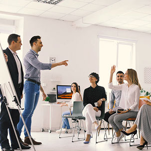 Capacitación en oficinas del cliente